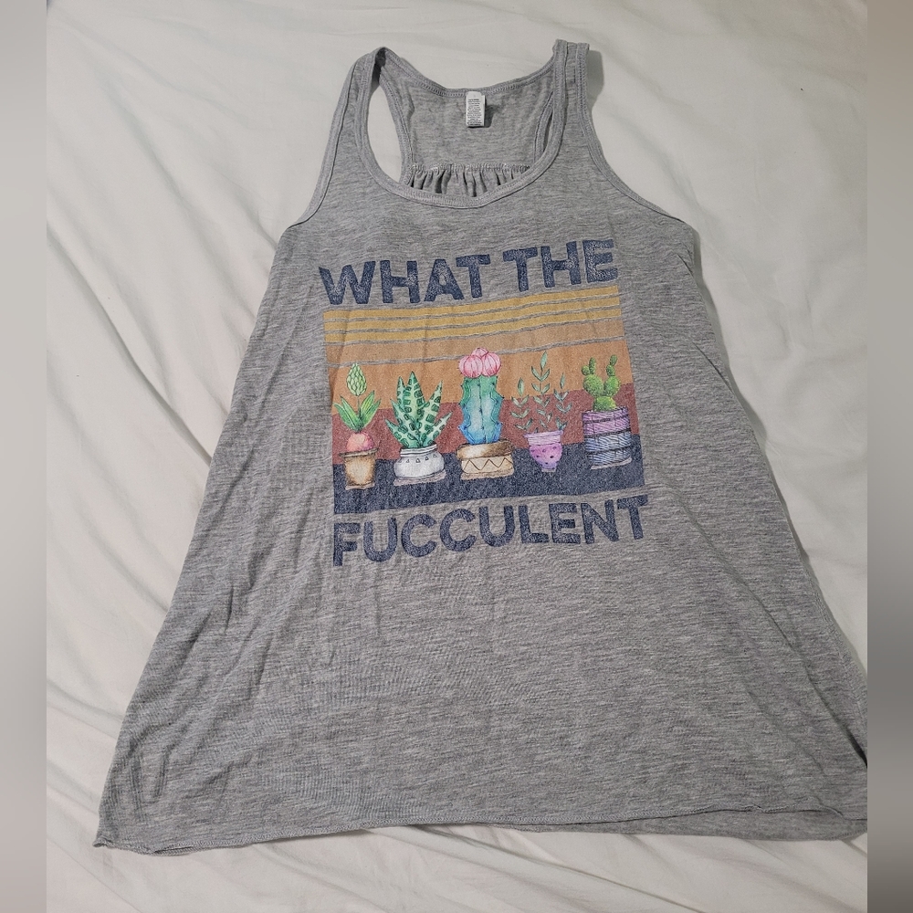 Funny racer-back Tank
